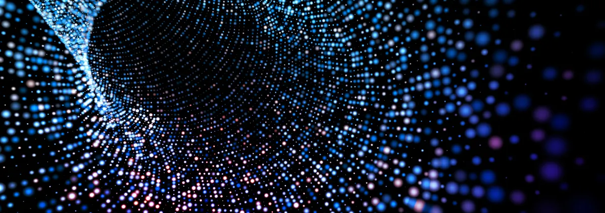 abstract gradient dots
